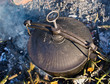 Kettle on fire