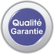 bouton qualité garantie