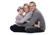 Family hug