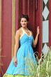 elegant retro fashion lady