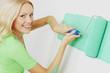 woman paint on the wall