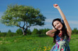 Young woman enjoying music Young woman enjoying music