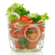 Kirschtomaten im Glas