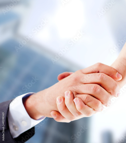 Photo: Business handshake Business handshake
