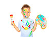 kid painting