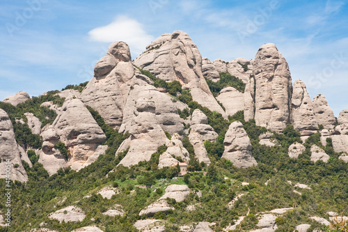 Foto: Montserrat Mountain. Catalonia. Spain Montserrat Mountain. Catalonia. Spain