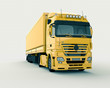 Truck on a light background