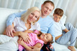 Family at leisure