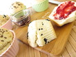 Frühstück mit Brötchen Muffins