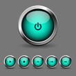 Media player button set