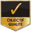 bouton objectif qualité