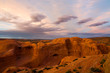 Sunset at Arches National Park in Utah Sunset at Arches National Park in Utah