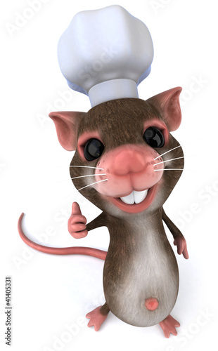 Illustration: Souris chef Souris chef