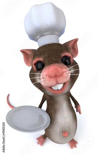 Illustration: Souris chef Souris chef