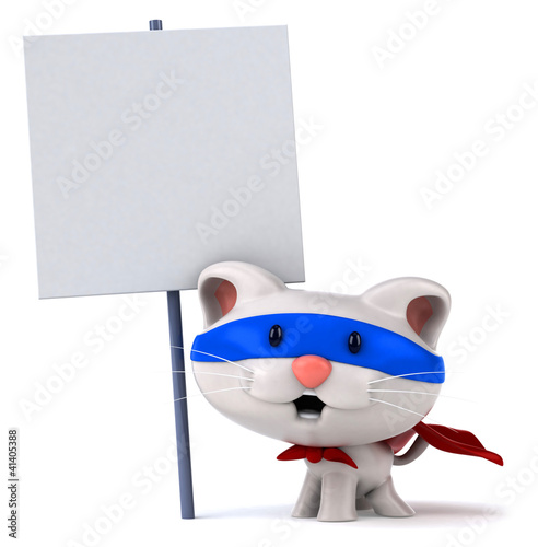 Illustration: Super cat Super cat