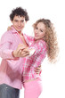 Photo: portrait of a dancer couple portrait of a dancer couple