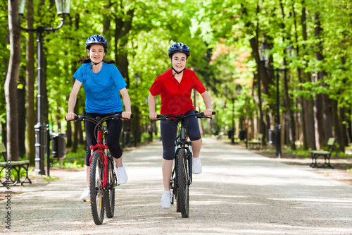 Photo: Girls riding bikes Girls riding bikes