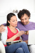 couple shopping on Internet