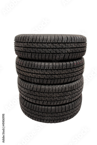 Photo: Piled tires Piled tires