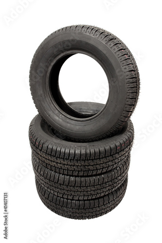 Photo: Piled tires Piled tires
