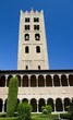 View of the monastery of Ripoll.Catalonia.Spain