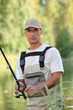 Man fishing