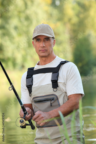 Foto: Man fishing Man fishing