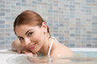 Hot tub at spa
