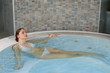 Hydro massage in bath