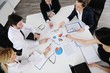business people in a meeting at office