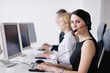 business people group working in customer and helpdesk office
