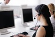 business people group working in customer and helpdesk office