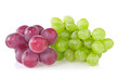 green and red grapes