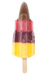 ice cream pop isolated on white