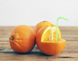 Orangensaftproduktion