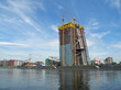 Baustelle der EZB in Frankfurt