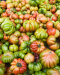 Green and red tomatoes