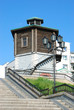 old water tower in the historical part of Yekaterinburg, Russia old water tower in the historical part of Yekaterinburg, Russia