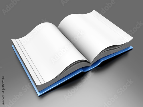 Illustration: Offenes Buch Offenes Buch