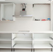 Interior design construction of a kitchen