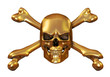 Golden Skull and Crossbones