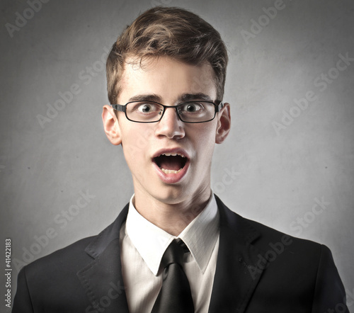 Photo: Gaping man Gaping man