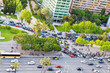 crossroad on avenue Diagonal in Barcelona