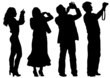 Photographer men and women tourist