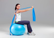Training mit Theraband 13