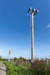 Electricity Pole In Rural Context