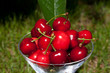 Glass With Cherries