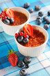 Creme brulee (cream brulee, burnt cream)