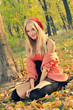 Autumn girl portrait Autumn girl portrait