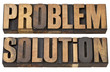 problem and solution in wood type